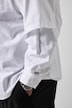 STHUGE-paita, oversize, pitkät hihat, 2-in-1-tyyli, suurin koko 8XL
