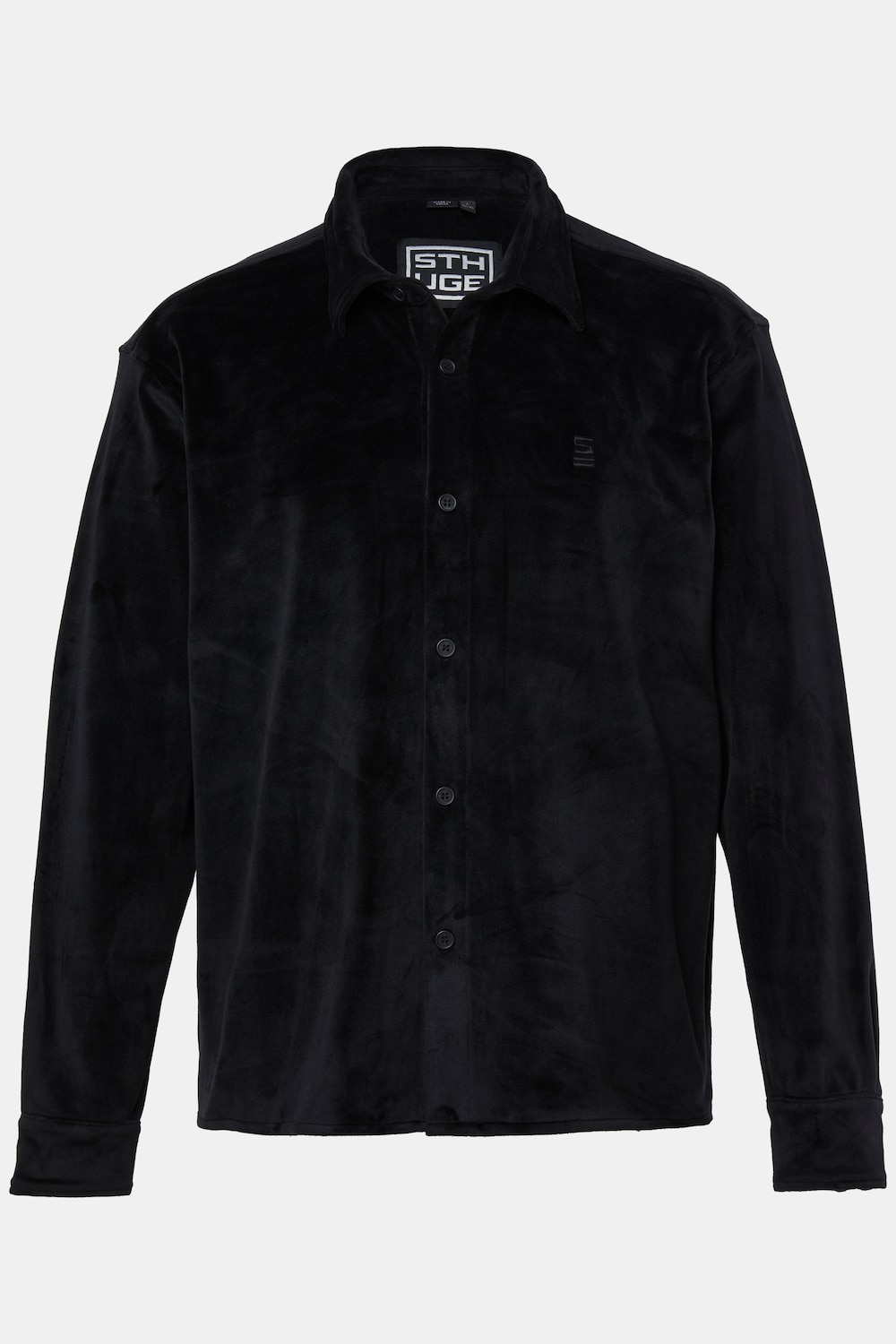 STHUGE Nicki-Hemd, Langarm, oversized, bis 8 XL