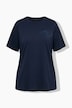 T-shirt, applicatie, klassiek, ronde hals, korte mouw