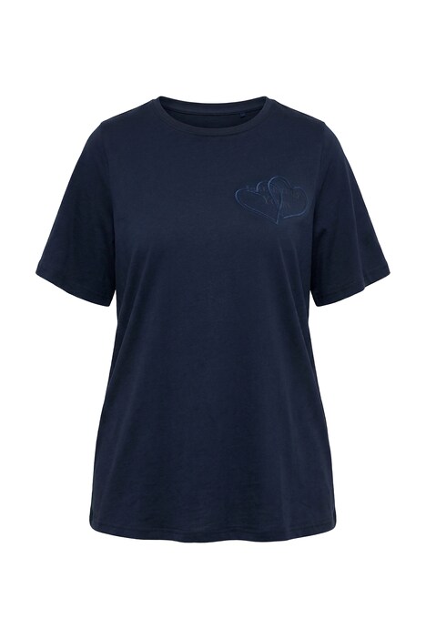T-Shirt, Applikation, Classic, Rundhals, Halbarm