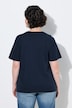 T-shirt, applicatie, klassiek, ronde hals, korte mouw