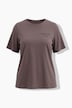 T-shirt, applicatie, klassiek, ronde hals, korte mouw