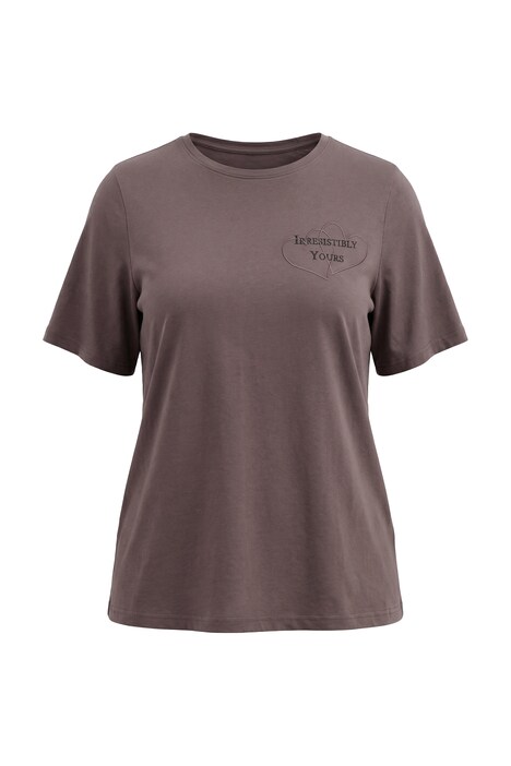 T-Shirt, Applikation, Classic, Rundhals, Halbarm