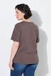 T-shirt, applicatie, klassiek, ronde hals, korte mouw