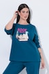 Loungewear-Sweater, Book Lover, Rundhals, Langarm
