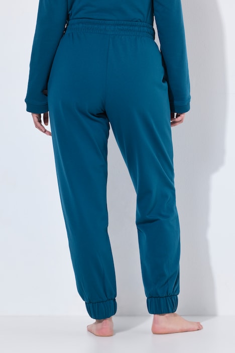 Loungewear-Hose, Book Lover, Elastikbund, weites Bein