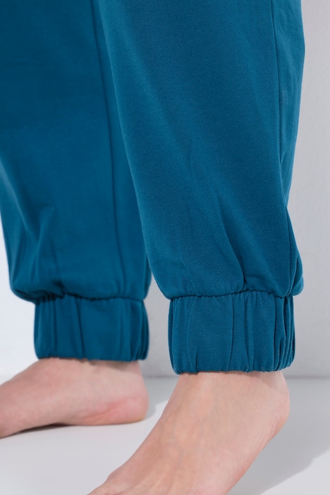 Loungewear-Hose, Book Lover, Elastikbund, weites Bein