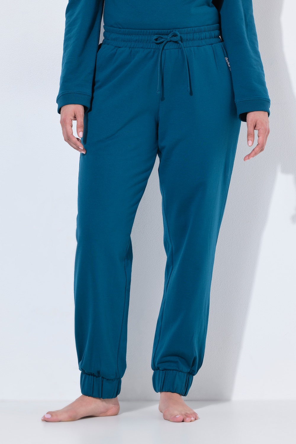 Loungewear-Hose, Book Lover, Elastikbund, weites Bein