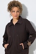 Sweatjacke, Sterne, Troyerkragen, Langarm, elastischer Saum