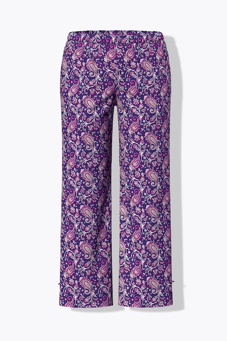 Pyjama, Paisleymuster, Rundhals, Langarm