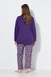 Pyjama, Paisleymuster, Rundhals, Langarm