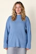 Pullover, Relaxed Fit, Stehkragen, Biobaumwolle