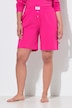 Pyjama-Shorts, 2er-Pack, Streifen/einfarbig, Taschen