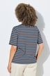 T-Shirt, Ringel, Classic, Rundhals, Halbarm