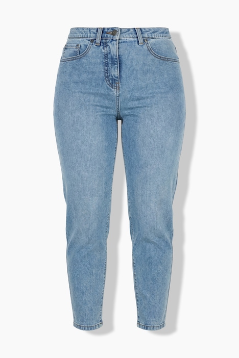 Mom-Jeans, Stretchdenim, 5-Pocket-Style, Komfortbund