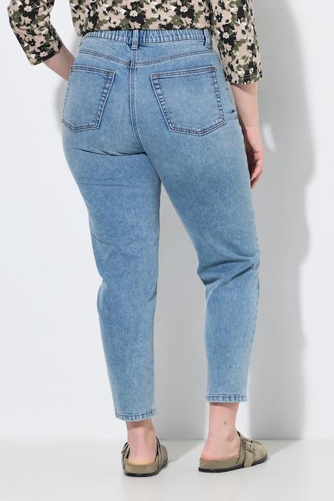 Mom-Jeans, Stretchdenim, 5-Pocket-Style, Komfortbund