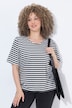 T-Shirt, Ringel, Oversized, Rundhals, Halbarm