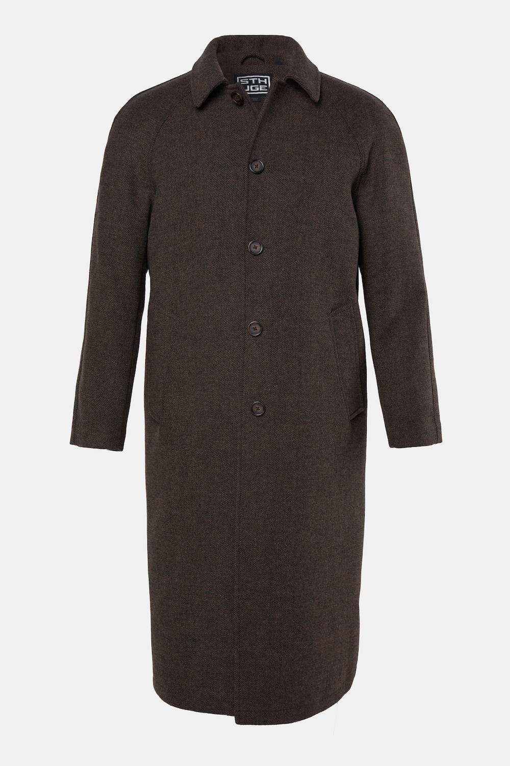 Jas, kentkraag, lange raglanmouwen, tot 8XL