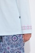 Pyjama, Schneeflocken-Mandala, Herzausschnitt, Langarm