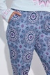 Pyjama, Schneeflocken-Mandala, Herzausschnitt, Langarm