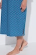 Bigshirt, gemustert, Rundhals, Halbarm, extralang