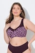 Soutien-gorge de maintien, motif léopard, sans armatures – bonnets C-H