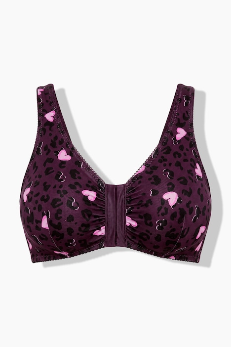 Bustier, Leomuster/Herzen, Vorderverschluss