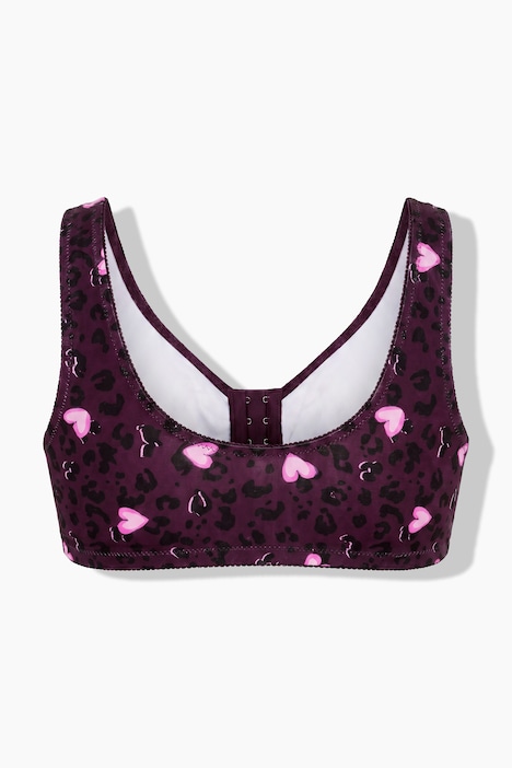 Bustier, Leomuster/Herzen, Vorderverschluss