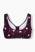 Bustier, Leomuster/Herzen, Vorderverschluss