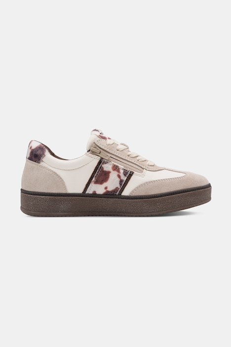 Leder-Sneaker, Tamaris Comfort, Wechselfußbett, Wide Fit