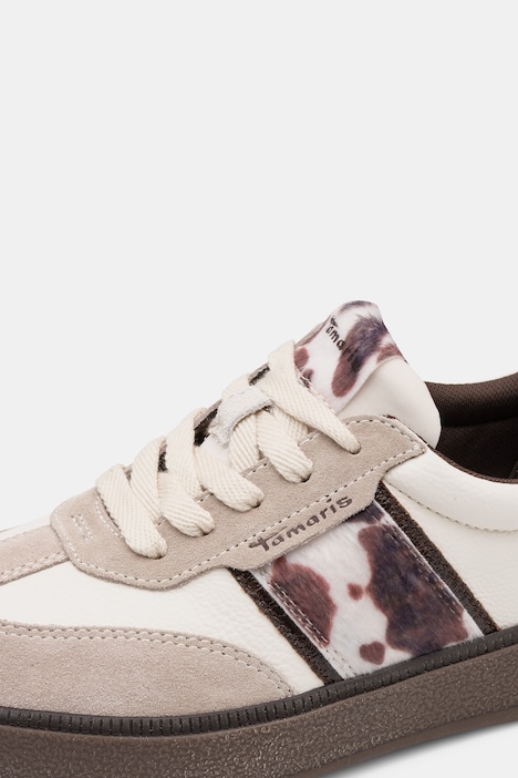 Leder-Sneaker, Tamaris Comfort, Wechselfußbett, Wide Fit