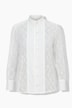 Bluse, Spitze, Stehkragen, Langarm