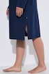 Lot de 2 chemises de nuit / grands T-shirts, col tunisien, manches longues