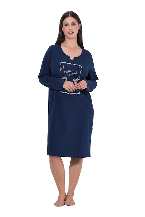 Bigshirts, 2er-Pack, Cocktail, Tunika-Ausschnitt, Langarm