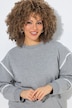 Sweater, Häkel-Details, Classic, Rundhals, Halbarm