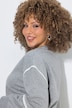 Sweater, Häkel-Details, Classic, Rundhals, Halbarm