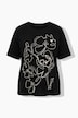 Rope Embroidered Short Sleeve Tee