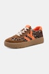 Leder-Sneaker, Tamaris Comfort, Animal, Wechselfußbett