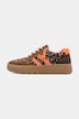 Leder-Sneaker, Tamaris Comfort, Animal, Wechselfußbett