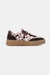 Leder-Sneaker, Tamaris Comfort, Animal, Wechselfußbett