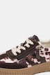 Leder-Sneaker, Tamaris Comfort, Animal, Wechselfußbett