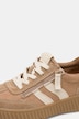 Leder-Sneaker, Tamaris Comfort, Zipper, Wechselfußbett