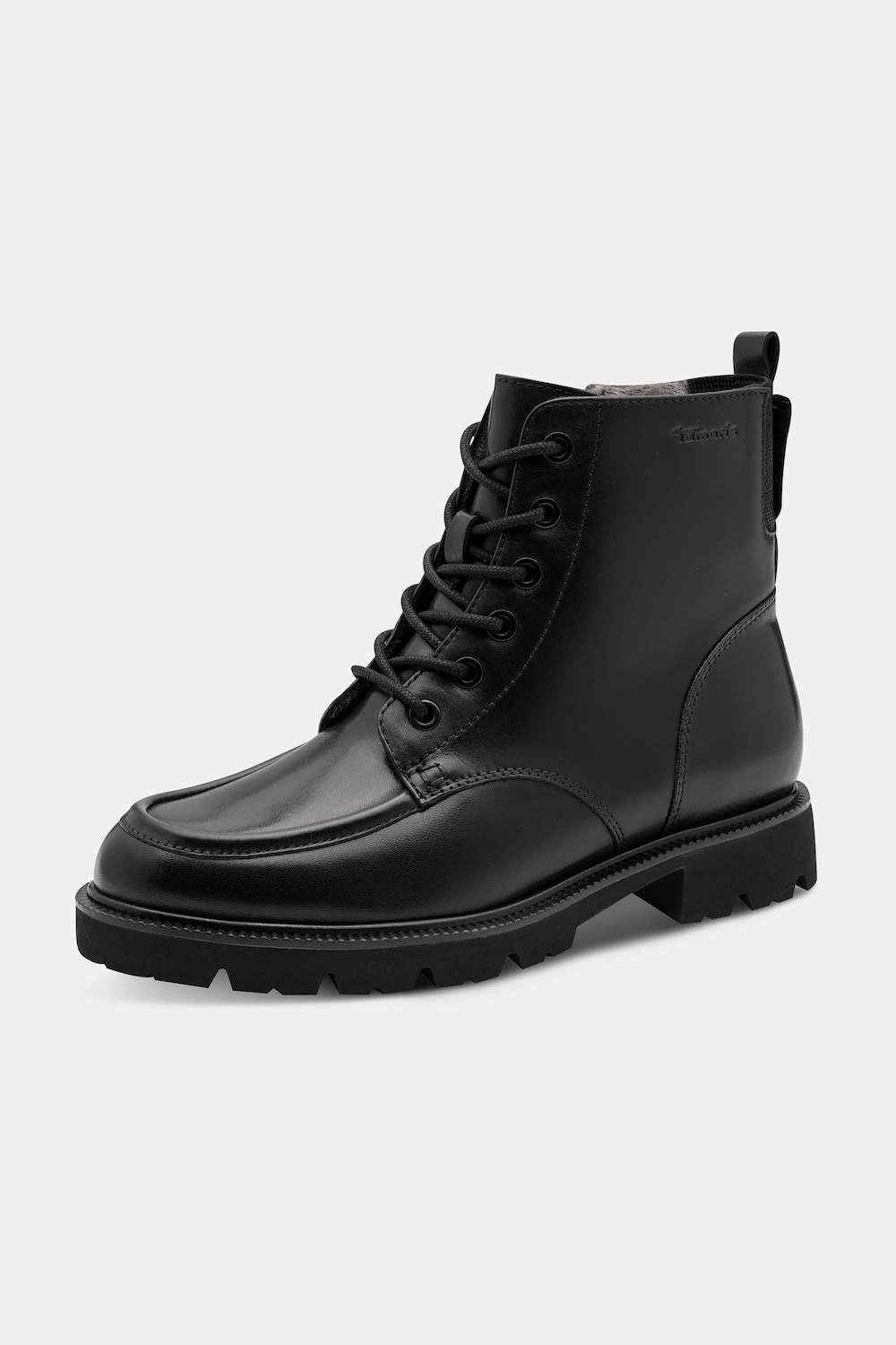 Leder-Boots, Tamaris Comfort, Stretch, Wide Fit