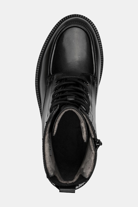 Bottines en cuir Tamaris Comfort, matière extensible - Wide Fit (pied large)