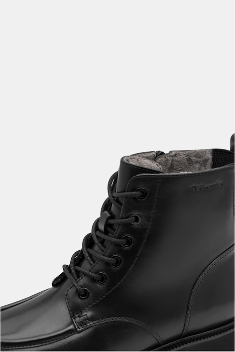 Bottines en cuir Tamaris Comfort, matière extensible - Wide Fit (pied large)
