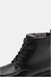 Bottines en cuir Tamaris Comfort, matière extensible - Wide Fit (pied large)
