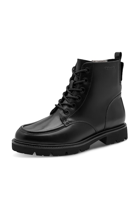 Leather boots, Tamaris Comfort, stretch, wide fit