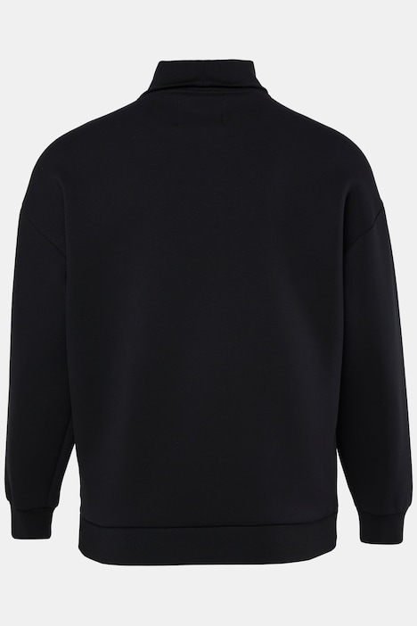 Scuba-Sweatshirt, oversized, bis 8 XL