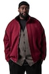 Scuba-Jacke, oversized, Stehkragen, Zipper, bis 8 XL