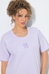 T-Shirt, Rückendruck, Oversized, Rundhals, Halbarm